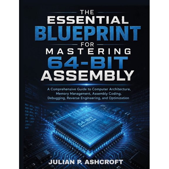 The Essential Blueprint for Mastering 64-Bit Assembly: A Comprehensive Guide to Computer Architecture, Memory Management, (Paperback)