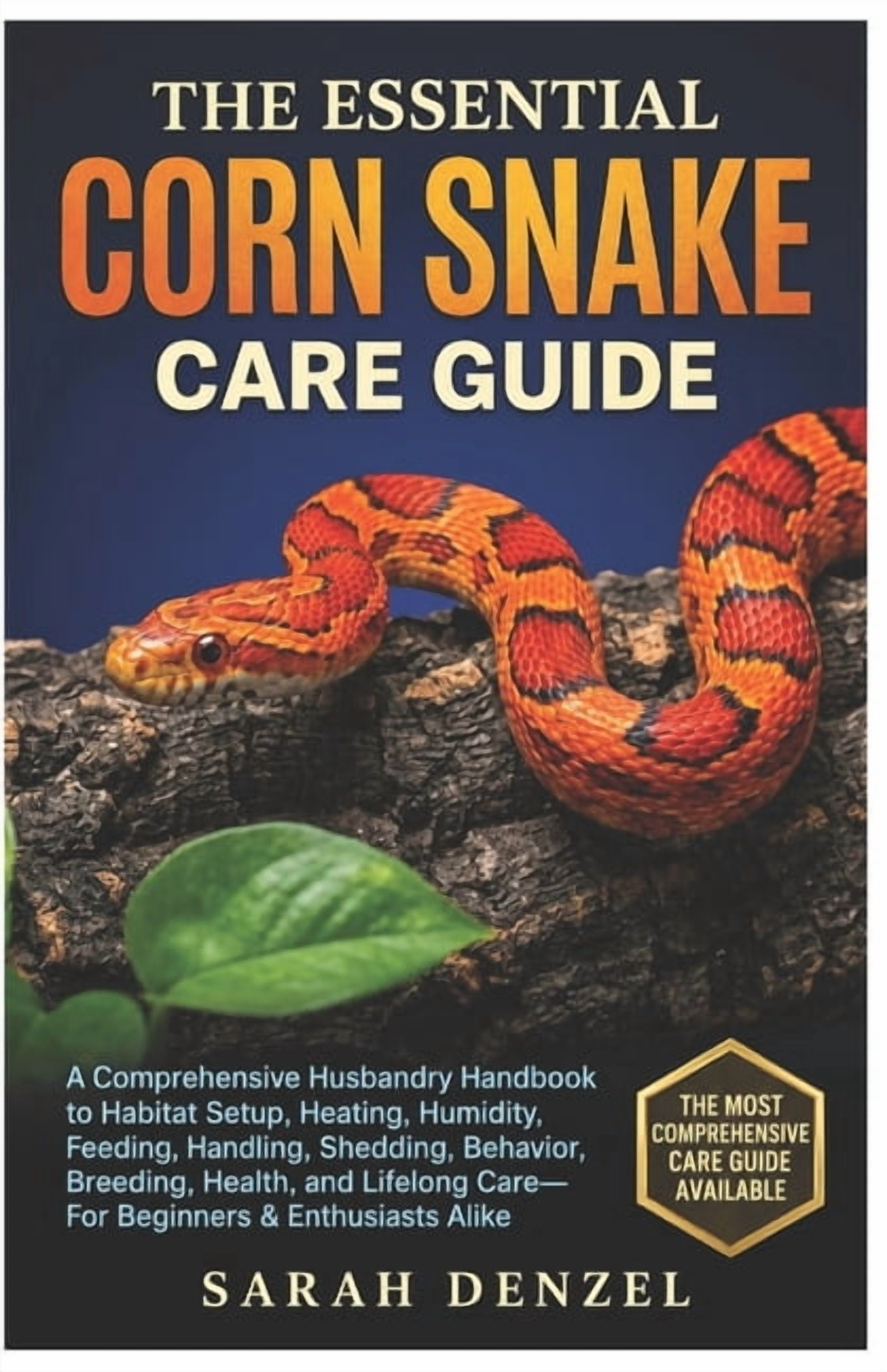 Hvac Humidity The Essential Corn Snake Care Guide: A Comprehensive Husbandry Handbook ...