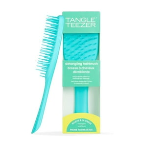 The Essential Detangler by Tangle Teezer for Extra Gentle Hair, Turquoise Green