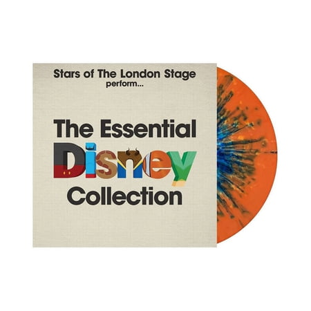 The Essential Disney Collection Orange with Dark Green & Dark Blue Splatter Vinyl 2x LP