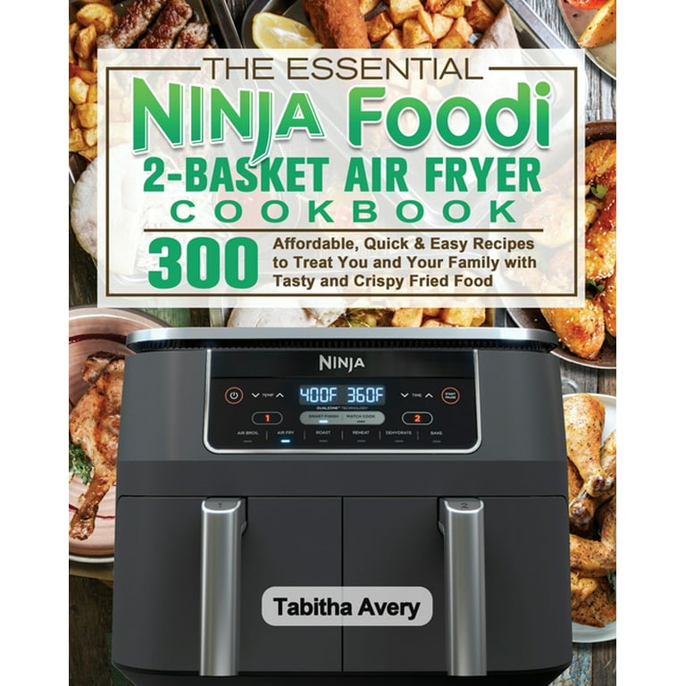 Ninja Foodi 2-Basket Air Fryer Cookbook (Paperback)