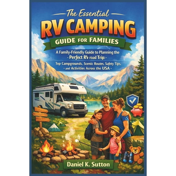 RV Camping and Road Trip Essentials The Essential RV Camping Guide for Families: A Family-Friendly Guide to Planning the Perfect RV Road Trip: Top Campgroun, (Paperback)