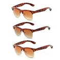 thumbnail image 1 of "The Established" 3 Pair of Bifocal Sunglasses - Semi Frame Round Reading Sunglasses, 1 of 2
