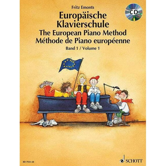 The European Piano Method - Volume 1 : Book/CD (Paperback)