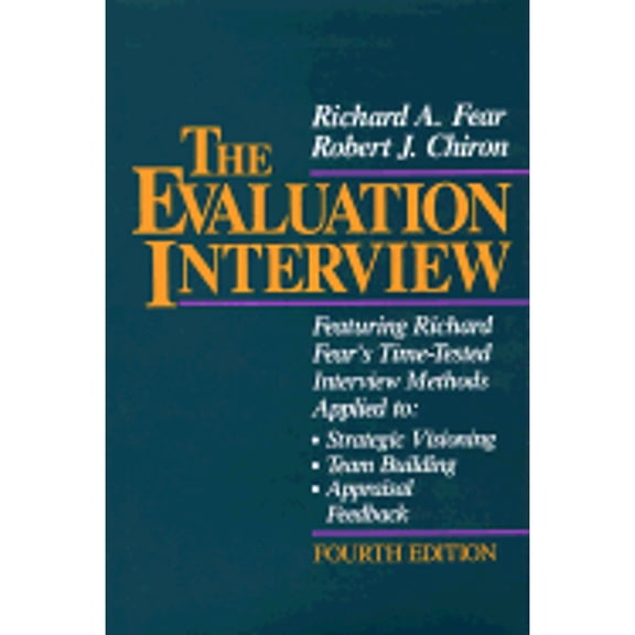 Pre-Owned The Evaluation Interview (Edition 4) (Hardcover)