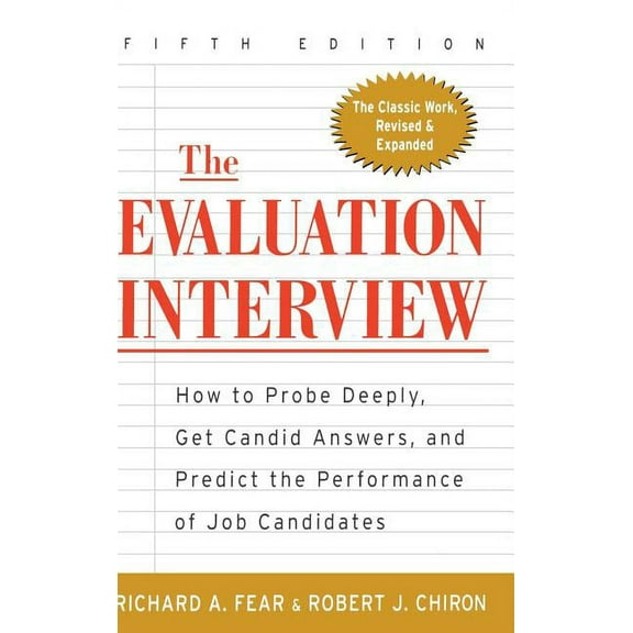 The Evaluation Interview, (Hardcover)