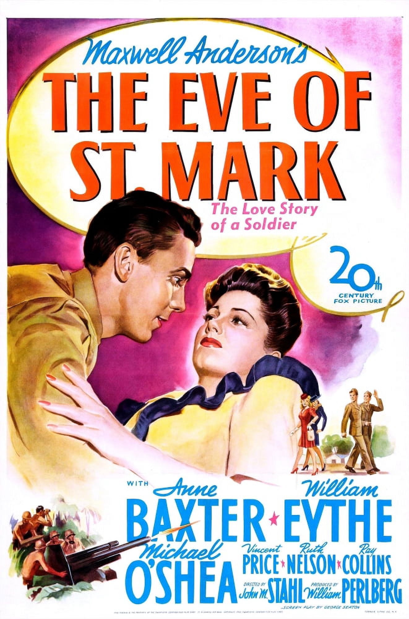 The Eve Of St Mark U Canvas Art -  (24 x 36)