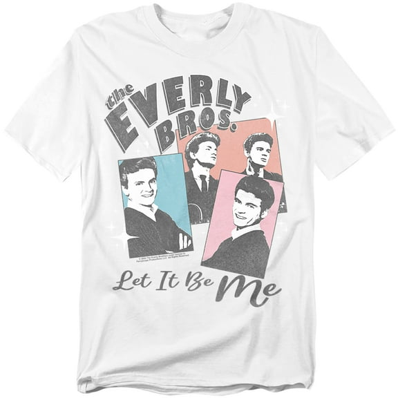 The Everly Brothers T-Shirt Let It Be Me Collage Unisex Graphic Tee for Men & Women