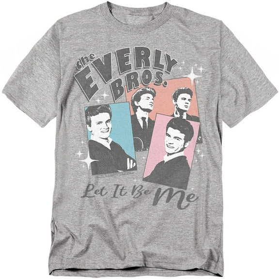 The Everly Brothers T-Shirt Let It Be Me Collage Unisex Graphic Tee for Men & Women