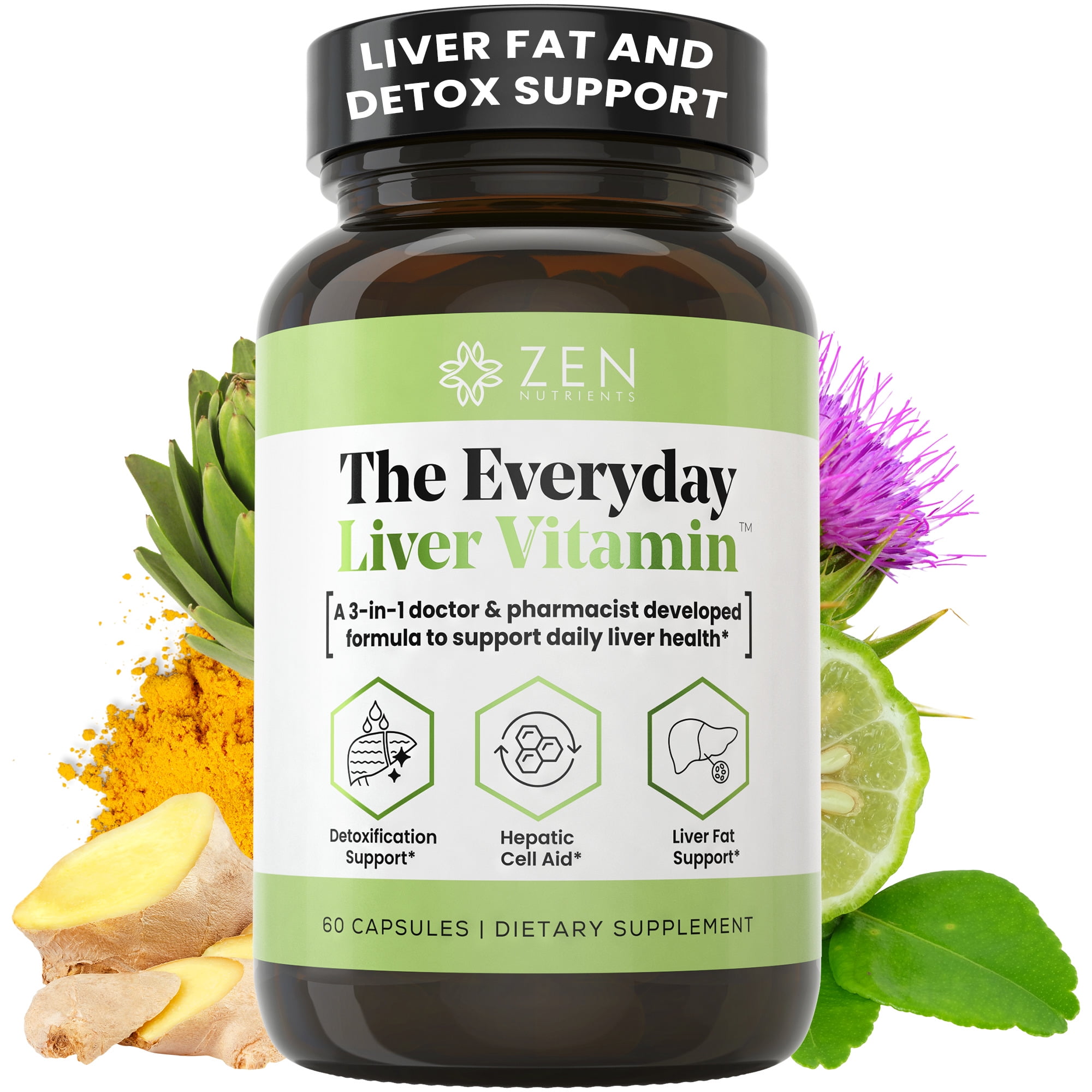 Zen Nutrients Everyday Liver Vitamin™: Clinical Support
