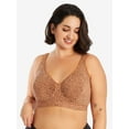 thumbnail image 1 of Leading Lady, The Evie, Unpadded Wireless Bra, Medium Support, Breathable Cotton Bra, Padded Straps, Comfort Bra (Women's & Women's Plus), 1 of 4
