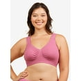 thumbnail image 1 of Leading Lady, The Evie, Unpadded Wireless Bra, Medium Support, Breathable Cotton Bra, Padded Straps, Comfort Bra (Women's & Women's Plus), 1 of 4