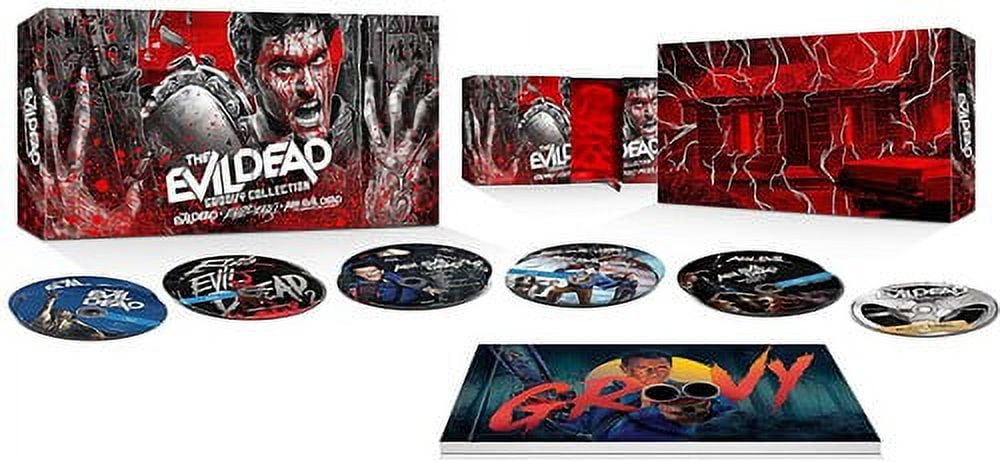The Evil Dead Groovy Collection (4K Ultra HD + Blu-Ray + Digital Copy)