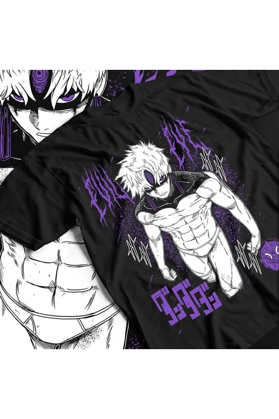 The Evil Eye Cursed Spirit Streetwear Graphic Tee, Cotton Unisex Anime Style T-Shirt