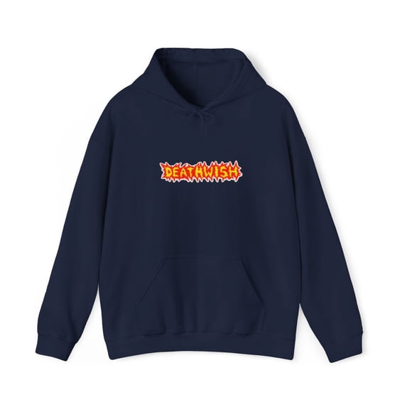 The Evil One Deathwish 2000s Skateboard Dixon Greco Vintage Classic Hoodie Print - 5XL / Navy