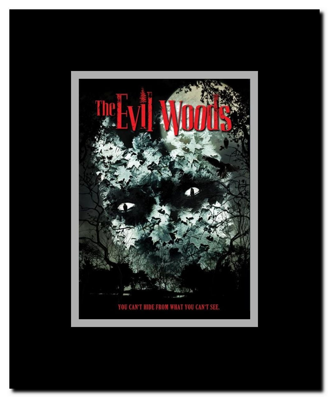 The Evil Woods Framed Movie Poster