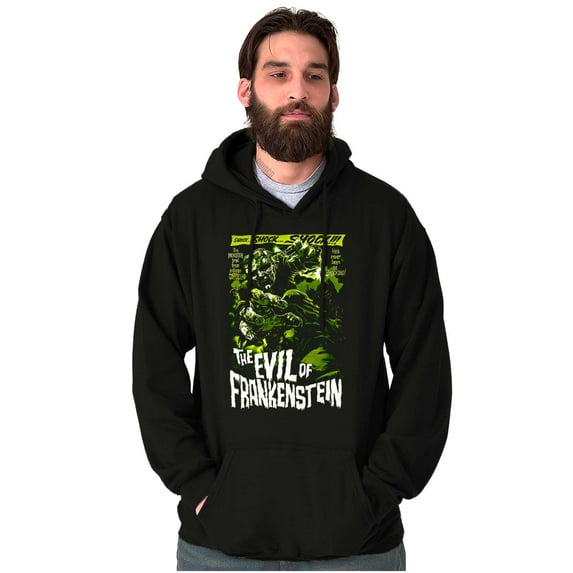 The Evil of Frankenstein Movie Poster Hoodie Sweatshirt Women Men Brisco Brands L