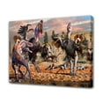 thumbnail image 1 of The Evolution of Dinosaurs Canvas Poster Bedroom Decor Sports Landscape Office Room Decor Gift,Frame-style,20x30inch(50x75cm), 1 of 8