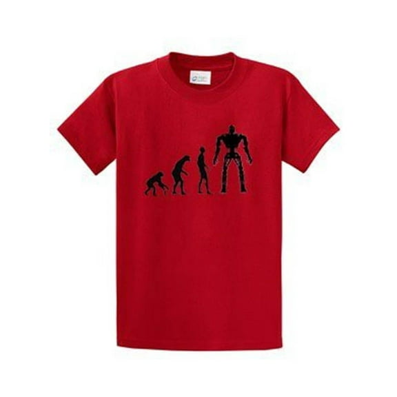 The Evolution of Terminator T-Shirt red Medium