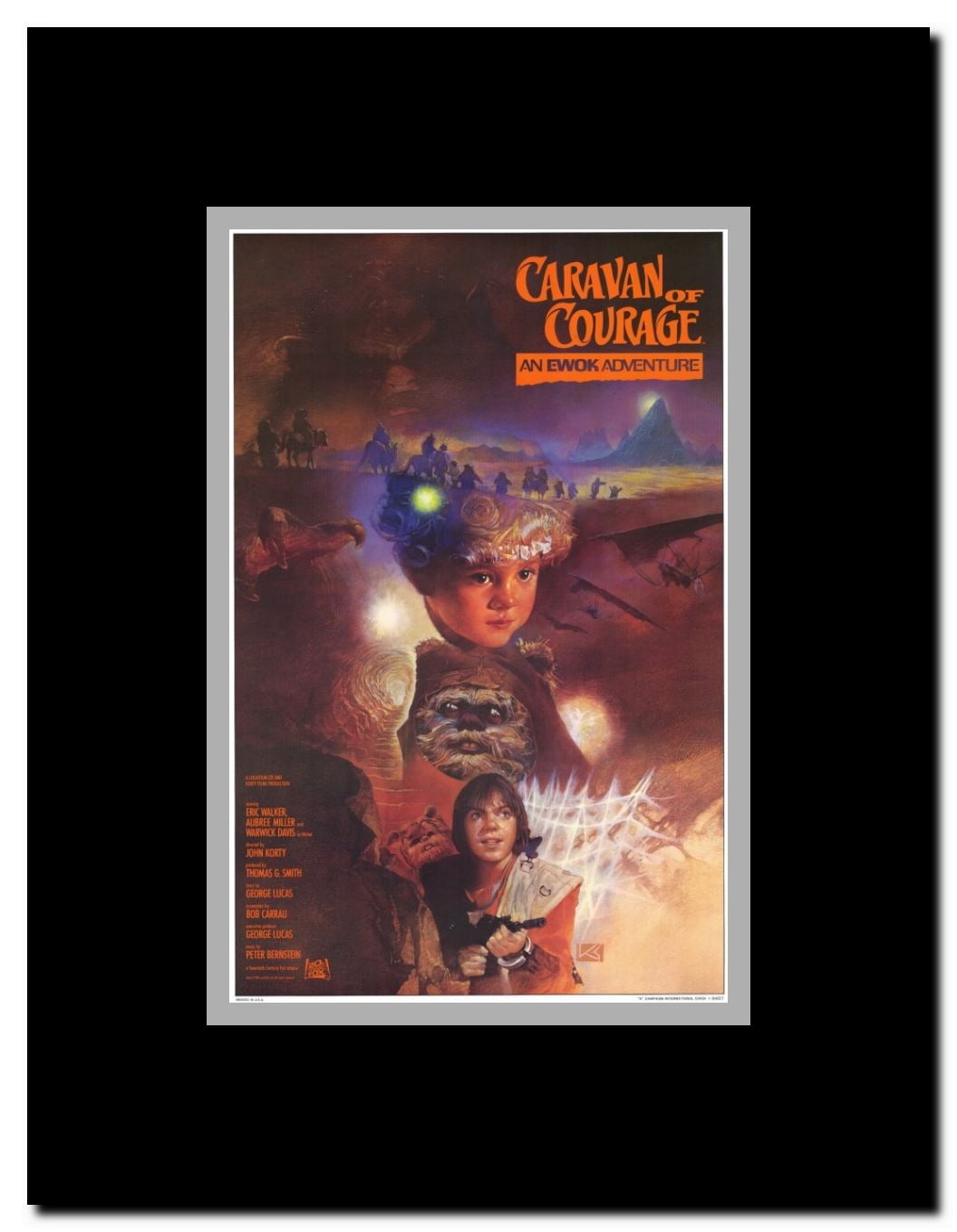The Ewok Adventure Framed Movie Poster