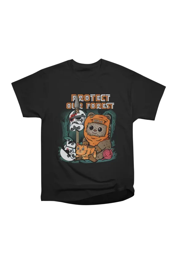 The Ewok Protect Our Forest T-Shirt Tee Gift For Him Merch For Her Apparel For Friend