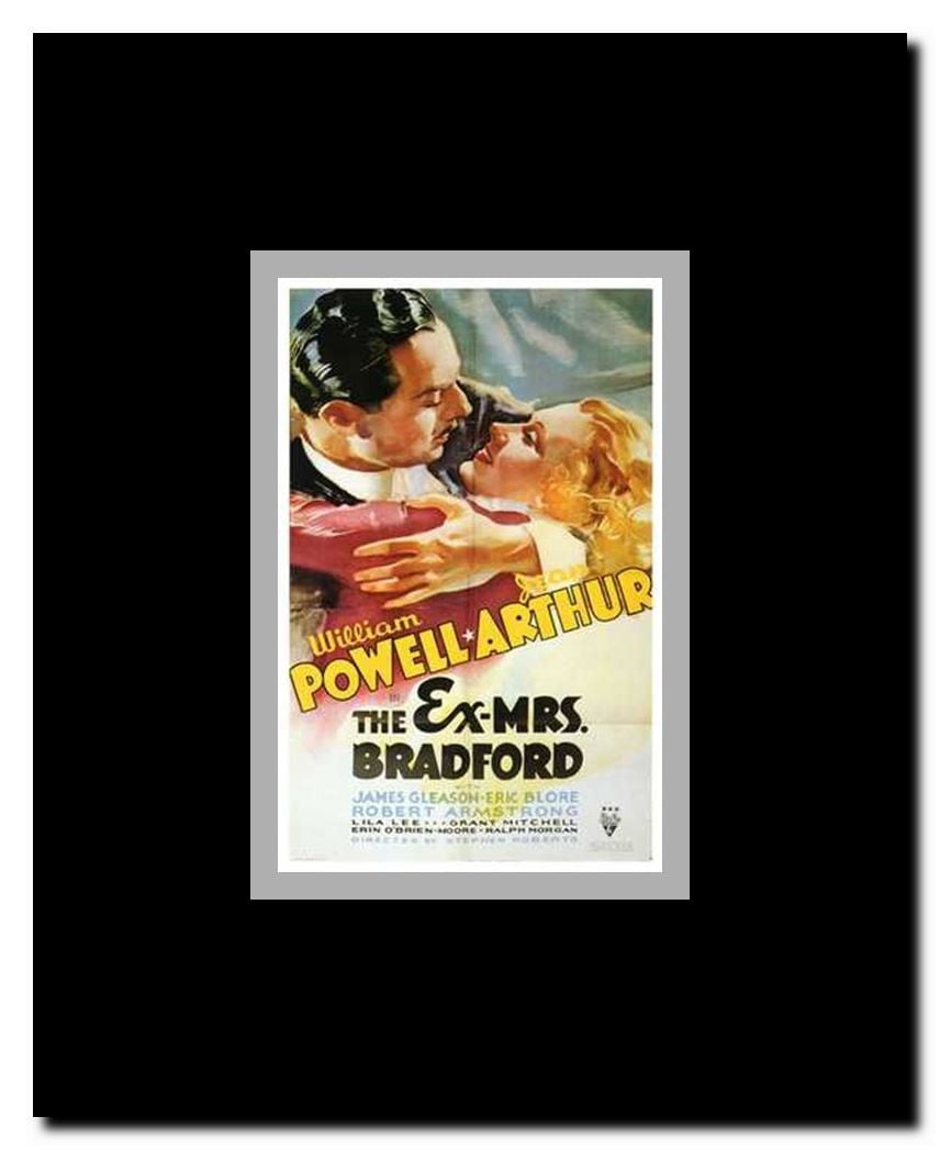 The Ex-Mrs Bradford Framed Movie Poster