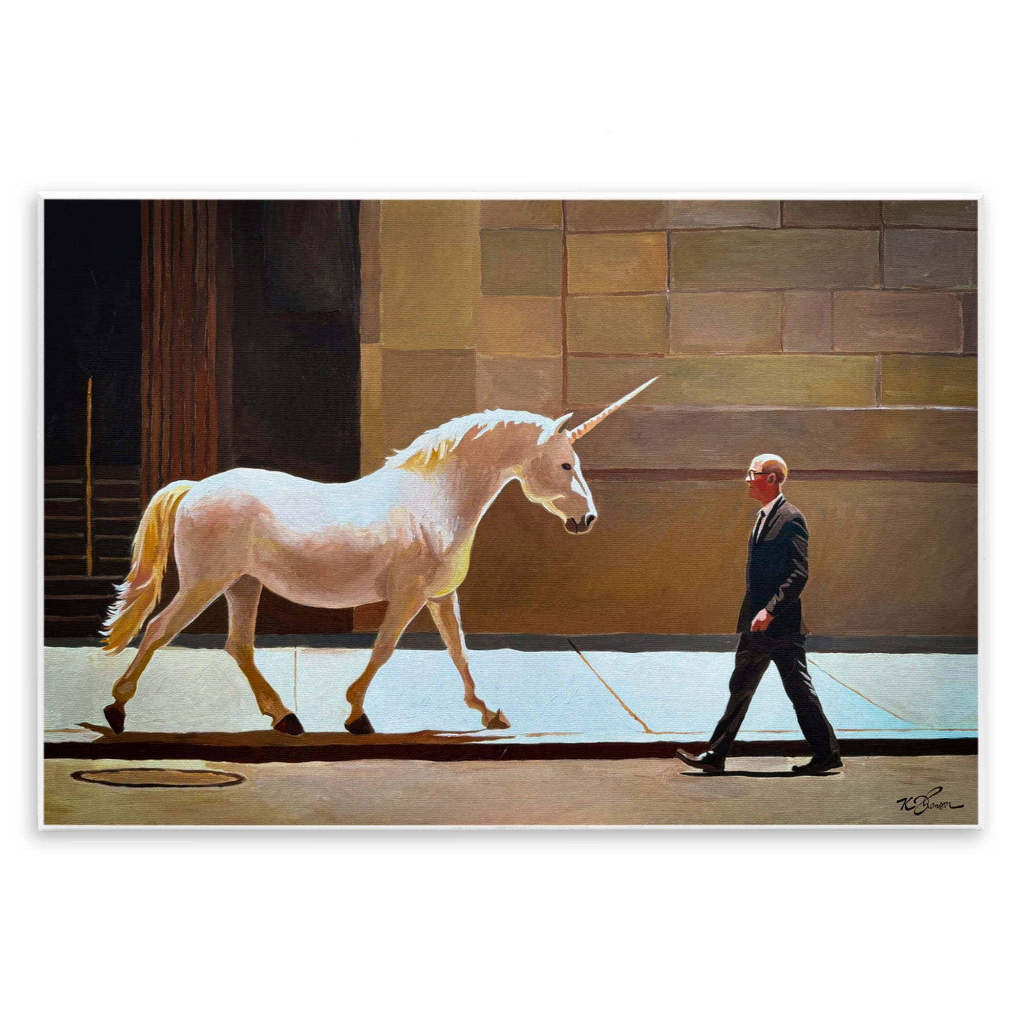 The Exception Proves The Rule Wall Plaque Art, design by Keith Thomson