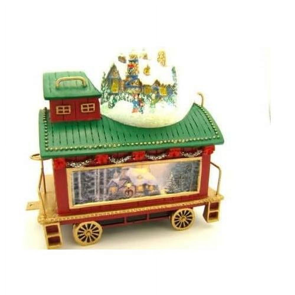 The Exchange Wonderland Express Mini Snowglobe Train Silent Night