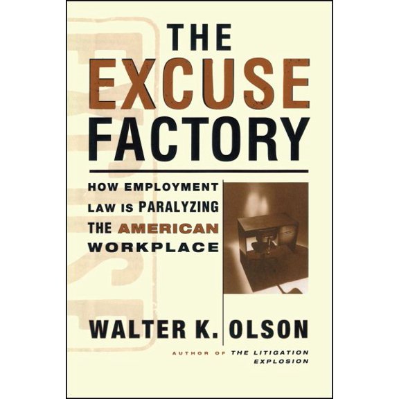 Pre-Owned The Excuse Factory (Paperback)