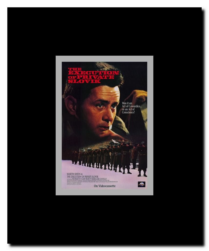The Execution of Private Slovik Framed Movie Poster