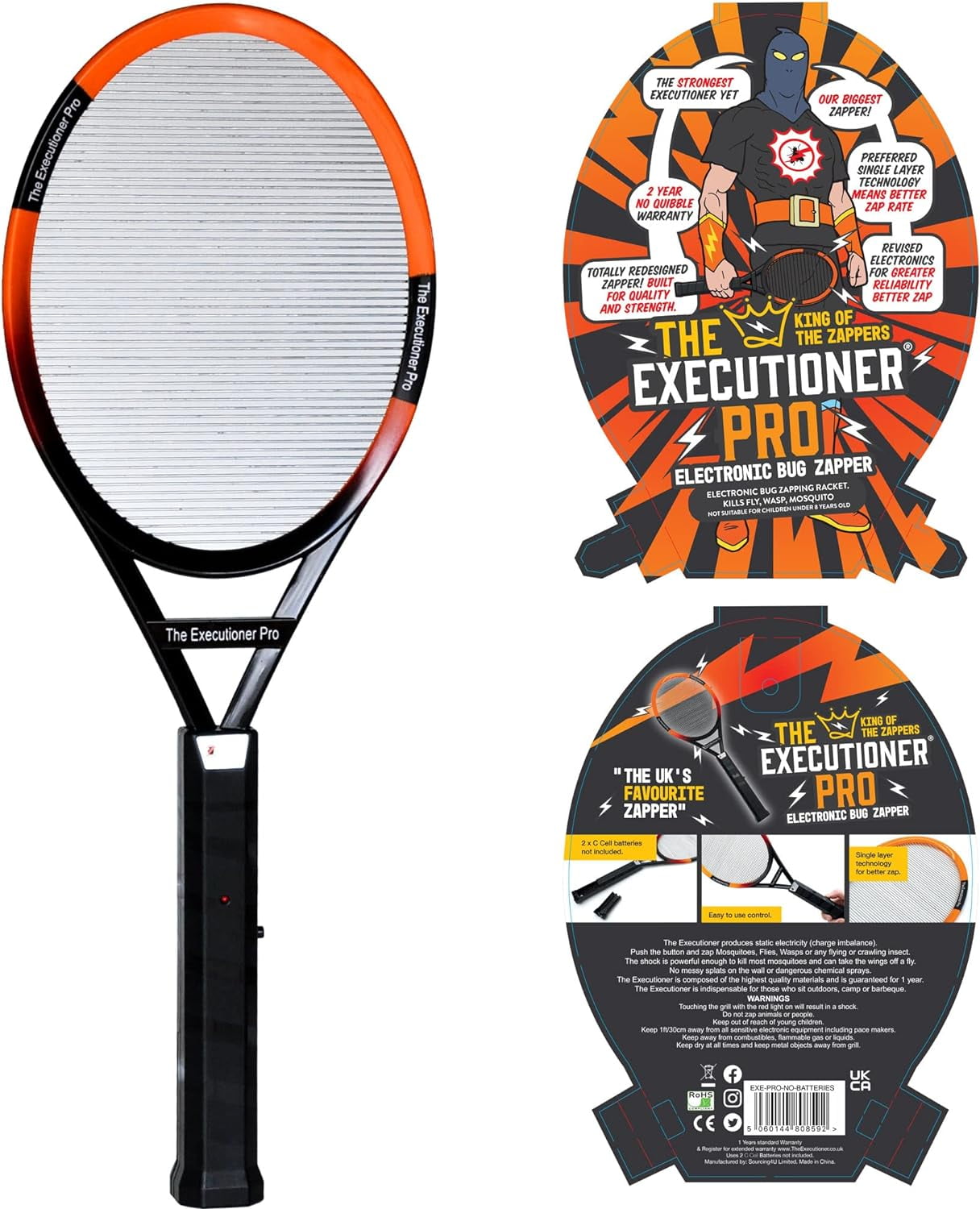 Executioner Pro Electric Insect Killer 55cm Long Mosquito, Wasp, Bug