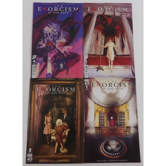 The Exorcism at 1600 Penn #1-4 VF/NM complete series ; IDW