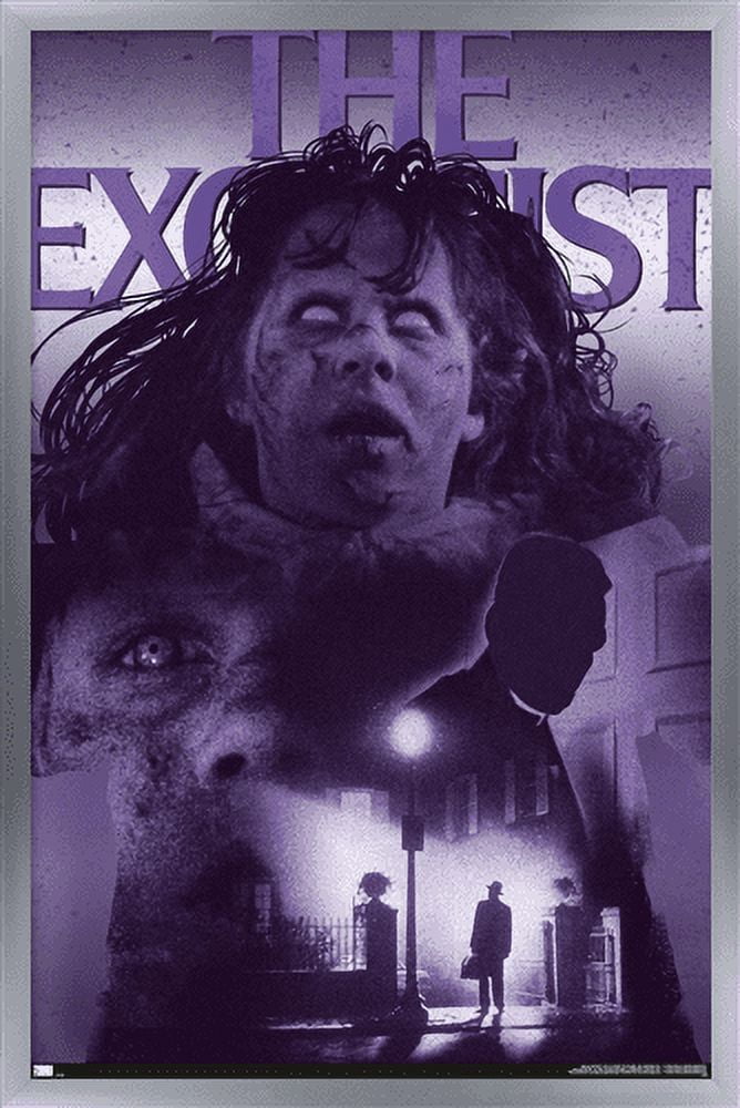 The Exorcist - Collage Wall Poster, 14.725" x 22.375", Framed