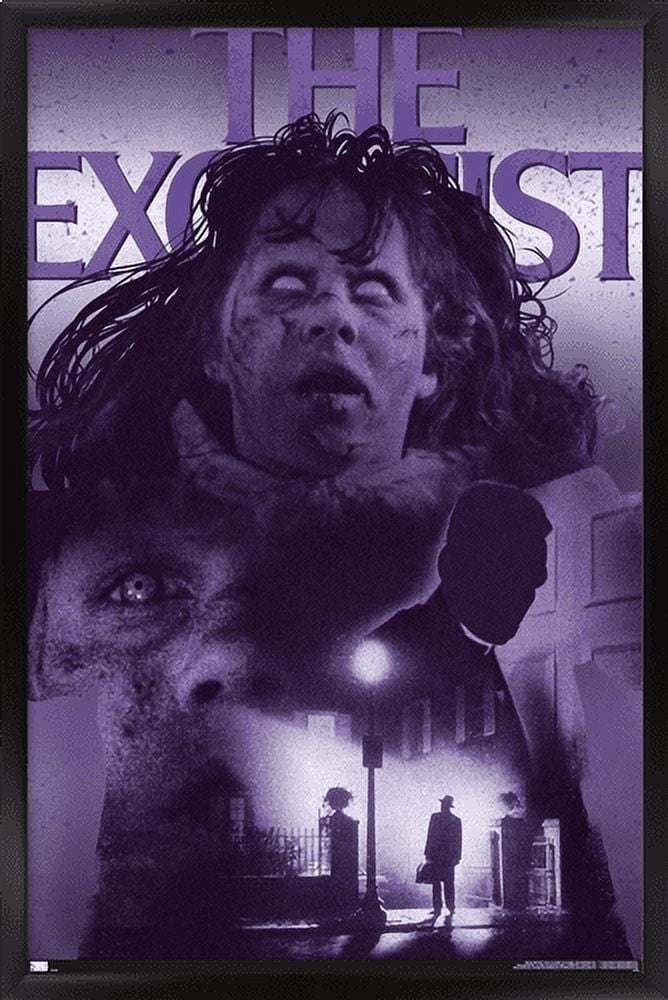 The Exorcist - Collage Wall Poster, 14.725" x 22.375", Framed