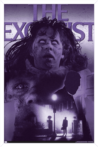 The Exorcist - Collage Wall Poster, 14.725" x 22.375", Framed
