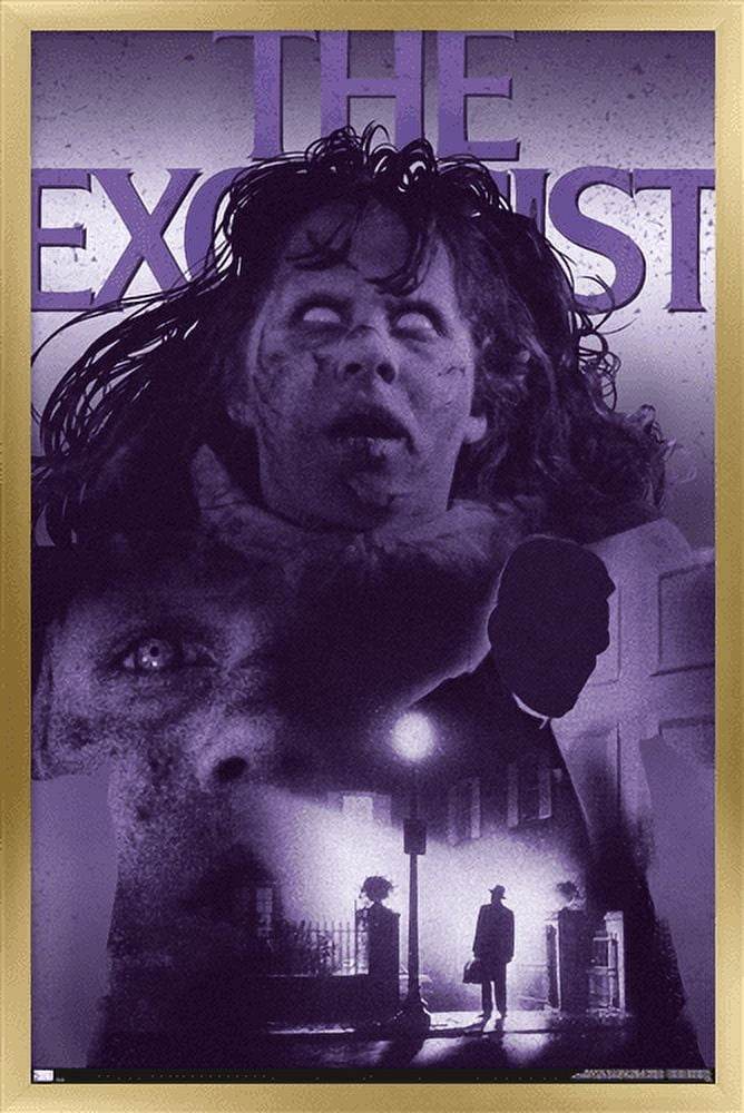 The Exorcist - Collage Wall Poster, 22.375" x 34", Framed