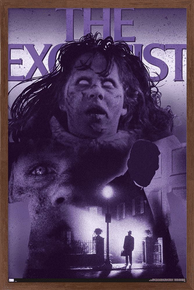 The Exorcist - Collage Wall Poster, 22.375" x 34", Framed