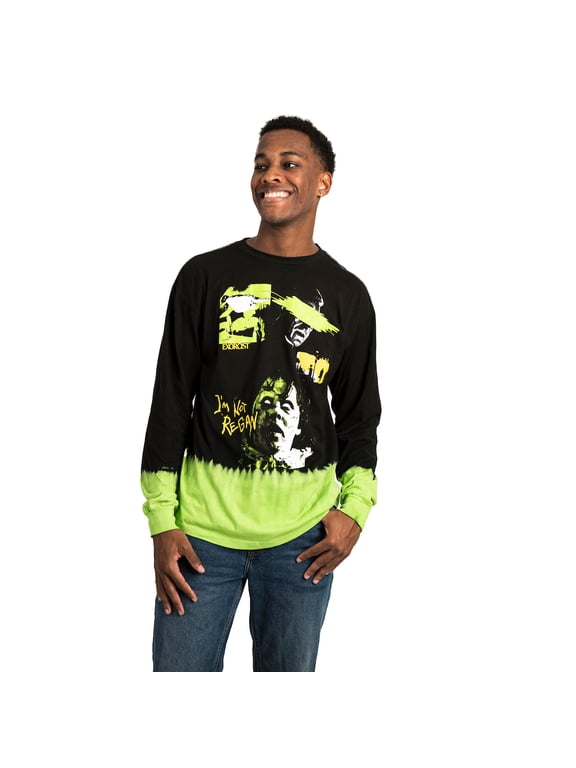 The Exorcist Dip Dyed Long Sleeve Unisex Long Sleeve Tee-Large