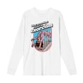 thumbnail image 1 of The Exorcist Excellent Day For An Exorcism Adult White Crew Neck Long Sleeve Tee-XS, 1 of 7