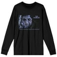 thumbnail image 1 of The Exorcist Excellent Day For An Exorcism Crew Neck Long Sleeve Women's Black Tee-XS, 1 of 7