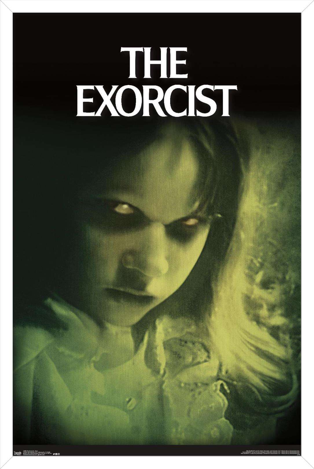 The Exorcist - Eyes Wall Poster, 14.725" x 22.375", Framed