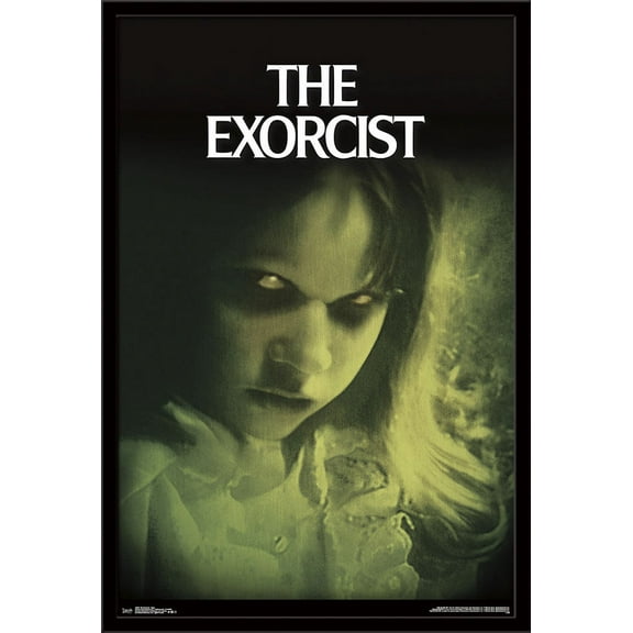 The Exorcist - Eyes Wall Poster, 22.375" x 34", Framed