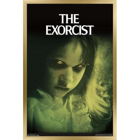 The Exorcist - Eyes Wall Poster, 22.375" x 34", Framed