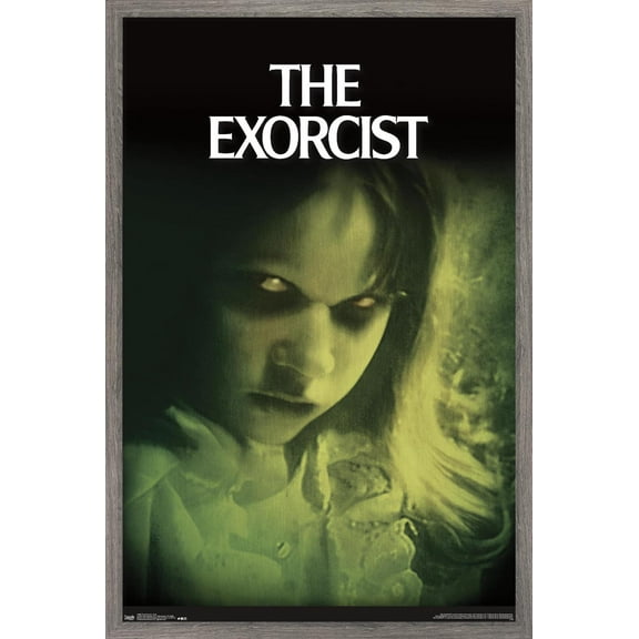 The Exorcist - Eyes Wall Poster, 22.375" x 34", Framed