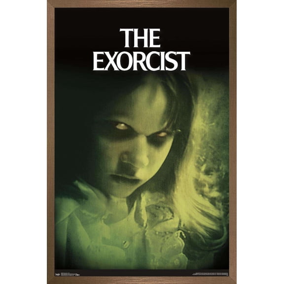 The Exorcist - Eyes Wall Poster, 22.375" x 34", Framed