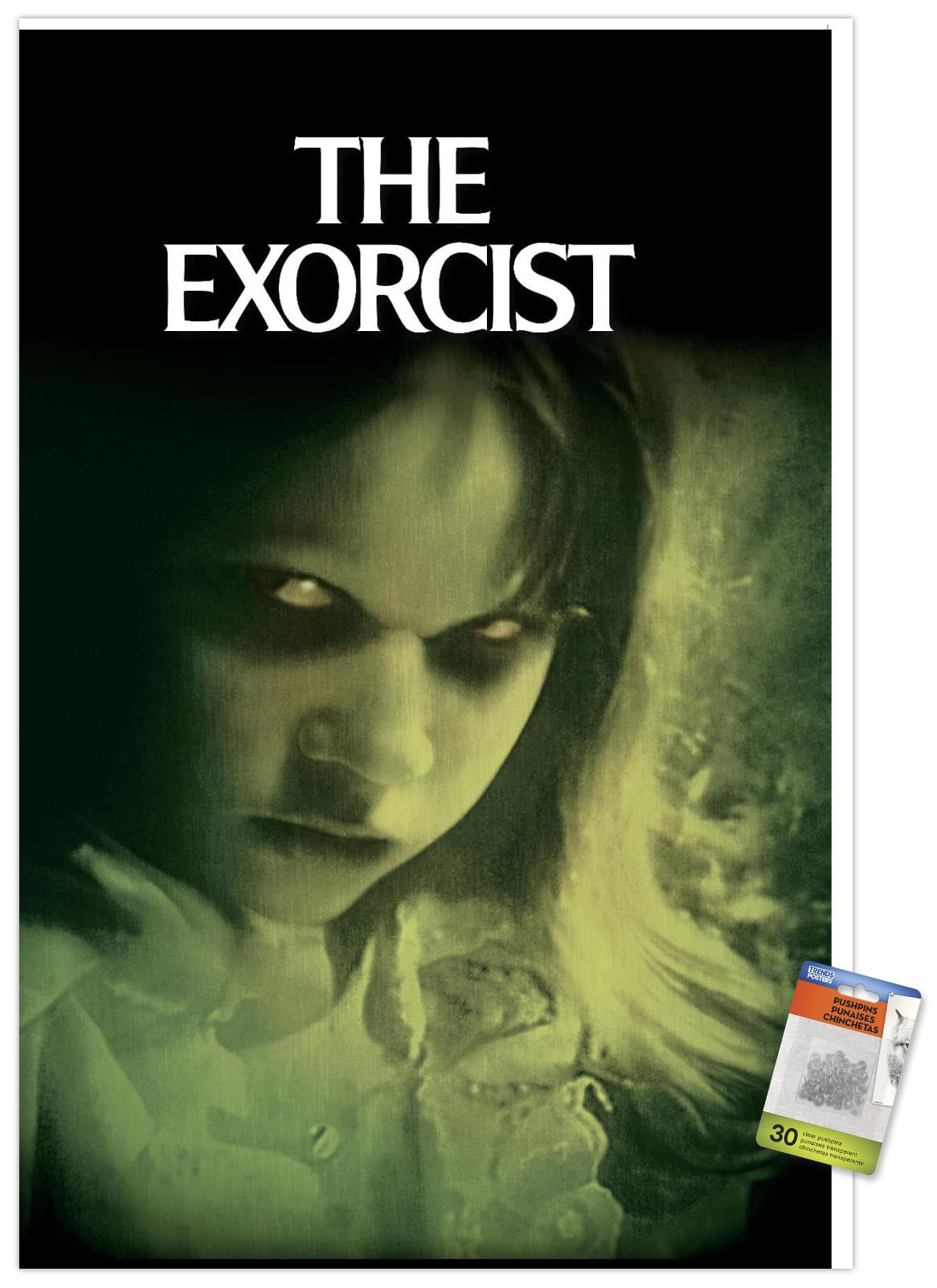 The Exorcist - Eyes Wall Poster with Push Pins, 22.375" x 34"