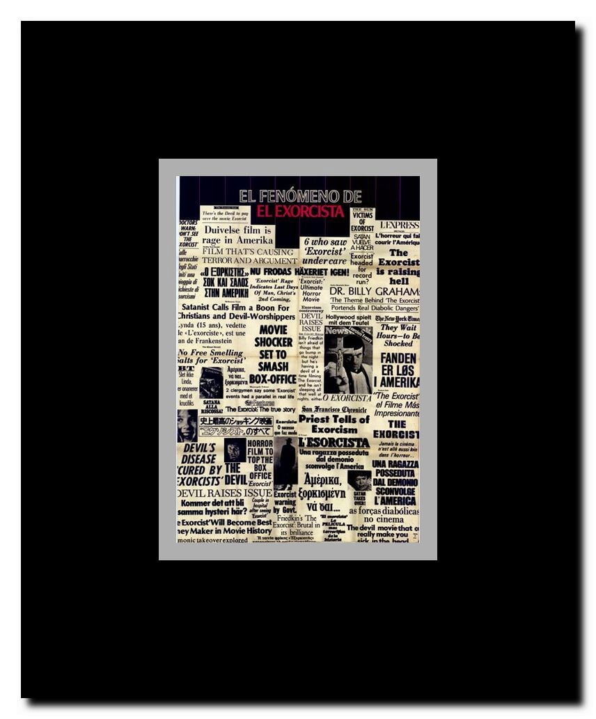The Exorcist Framed Movie Poster