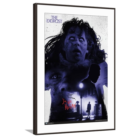 The Exorcist - I'm Not Regan Canvas Wall Poster, 22.375" x 34"