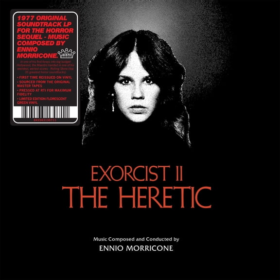 Ennio Morricone Exorcist II: The Heretic (Original Soundtrack) (Limited Edition, Florescent Green Vinyl) Records & LPs