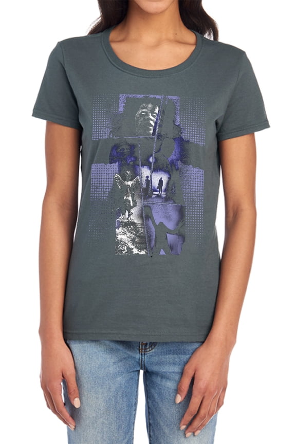 The Exorcist Im Not Regan Women's T Shirt, Charcoal, Large